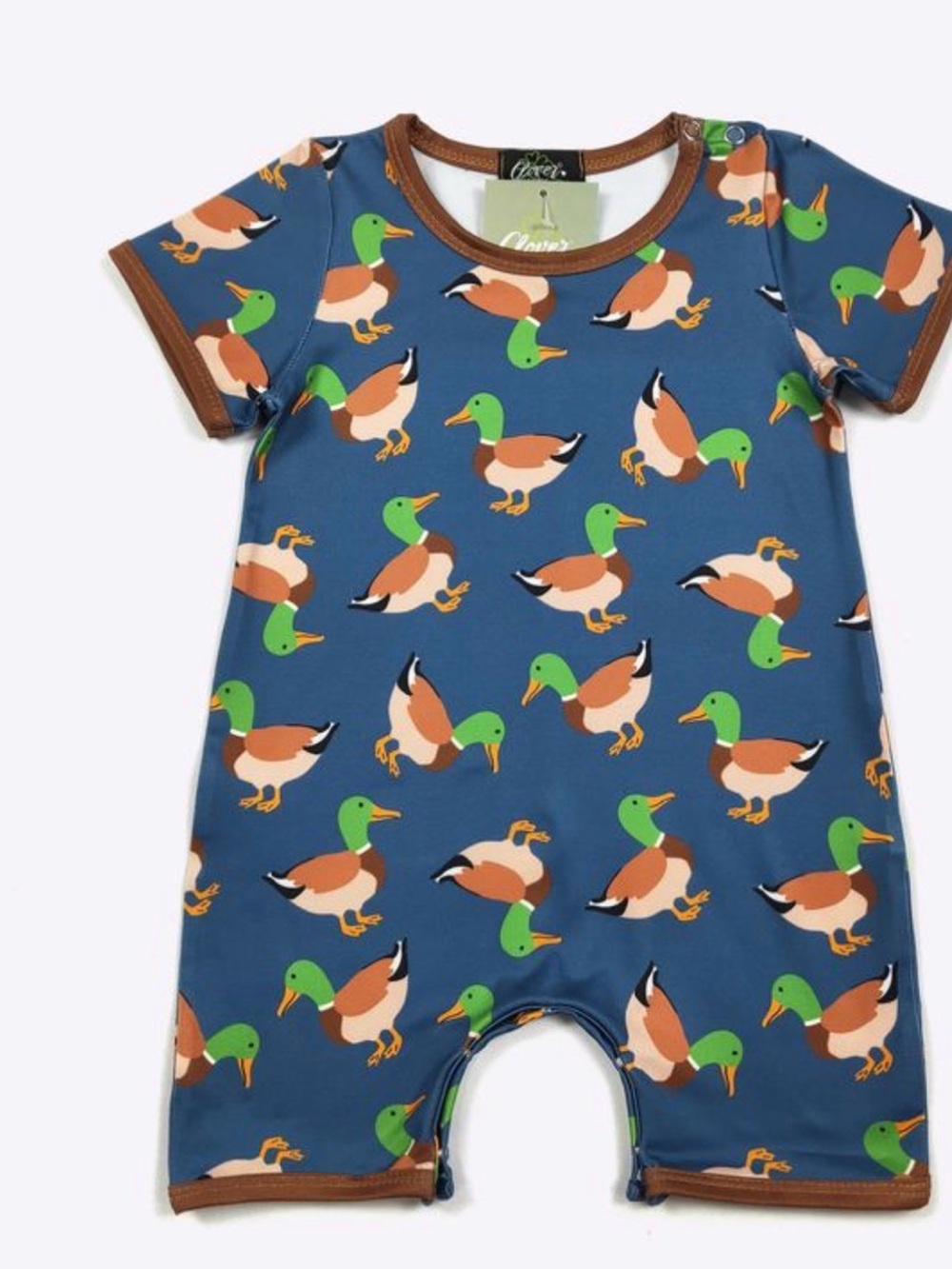 6-12 month duck romper. NWT
